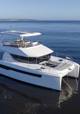 Power Catamaran charter Monaco