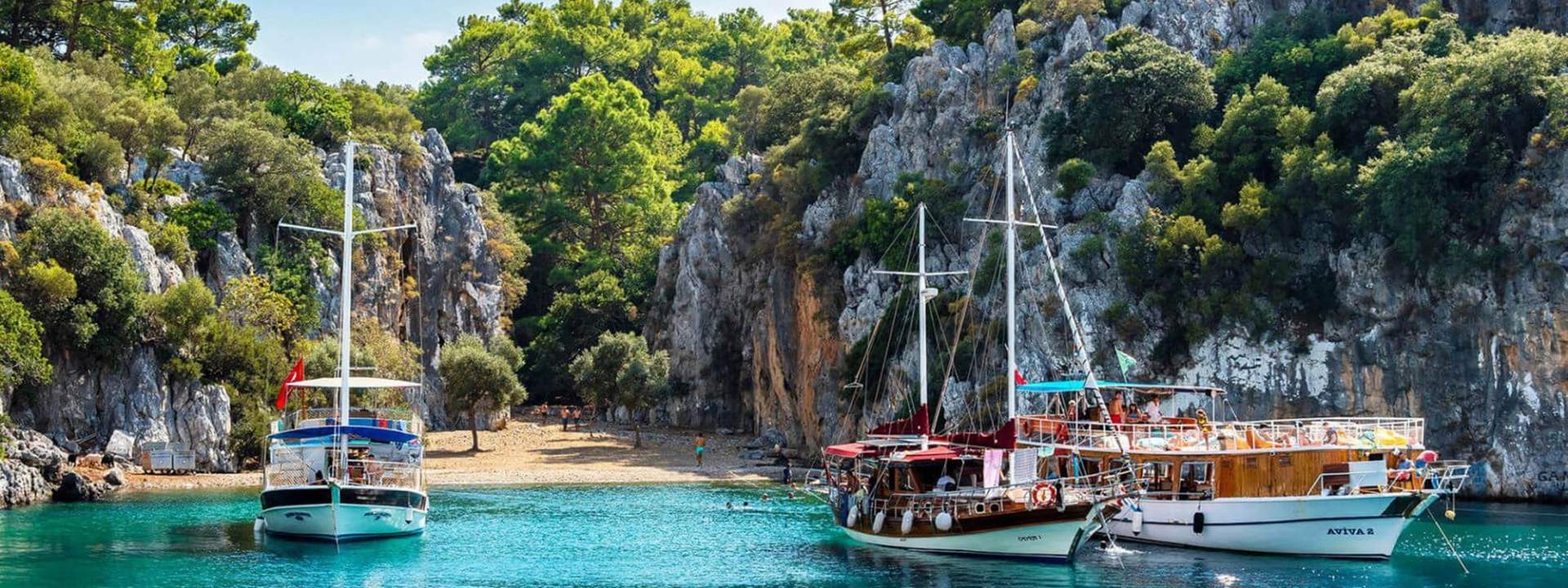 Explore the Turkish coast aboard a traditional Gulet