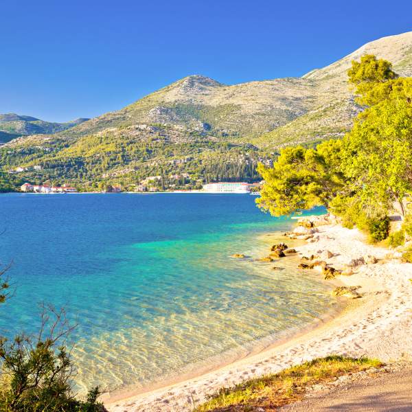 Magnifique plage à Slano